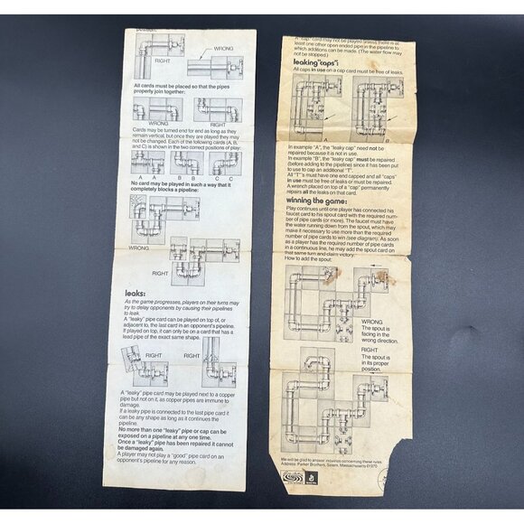 Vintage Game Water Works Parker Brothers 1976 Leaky Pipes Family Game Complete - Picture 6 of 10